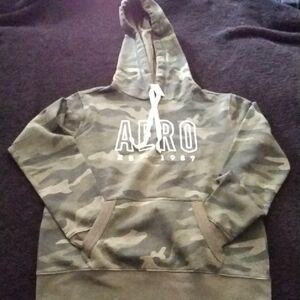 Aeropostale Green Camo Hoodie